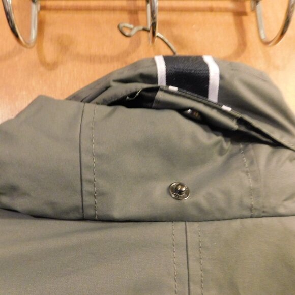 Raincoat Double Breasted Zip and Button up Hooded Pulse Large - Picture 6 of 8